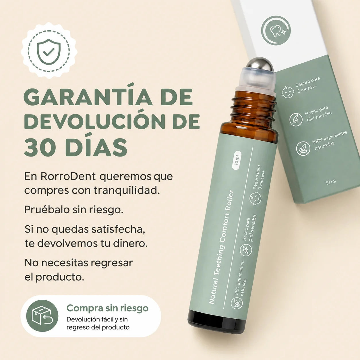 RorroDent® | Roll-on externo para acompañar la dentición