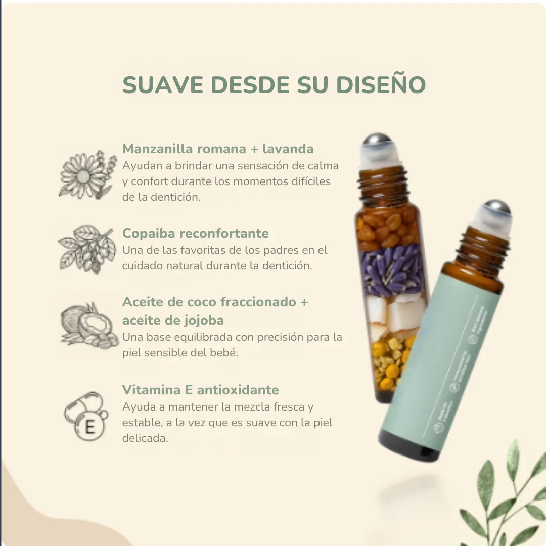 RorroDent® | Roll-on externo para acompañar la dentición